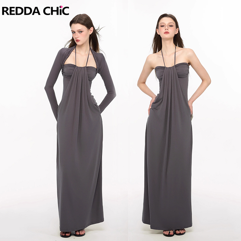 REDDACHiC Set Gaun Rajut Elega - Braided Line ulasan dan harga